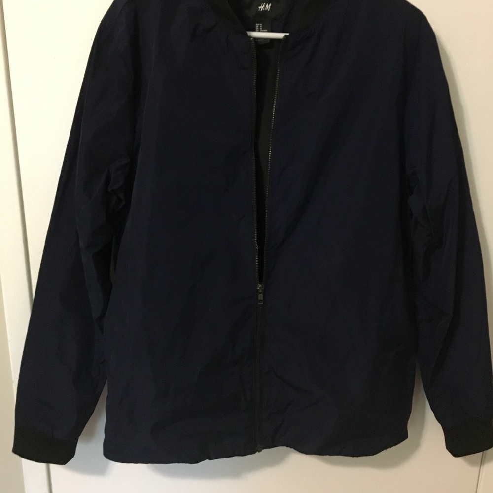 H&M Men's Light Bomber Jacket Windbreaker